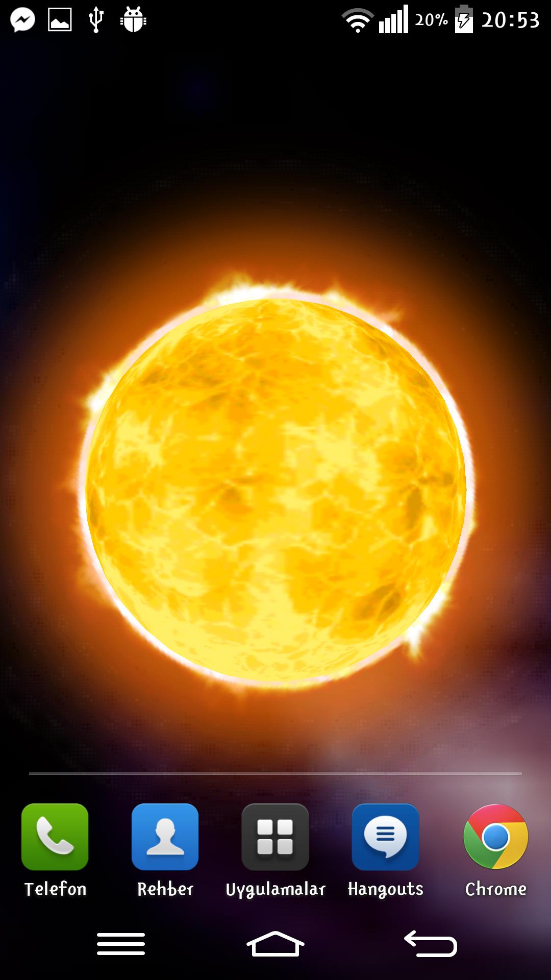 Sun animation