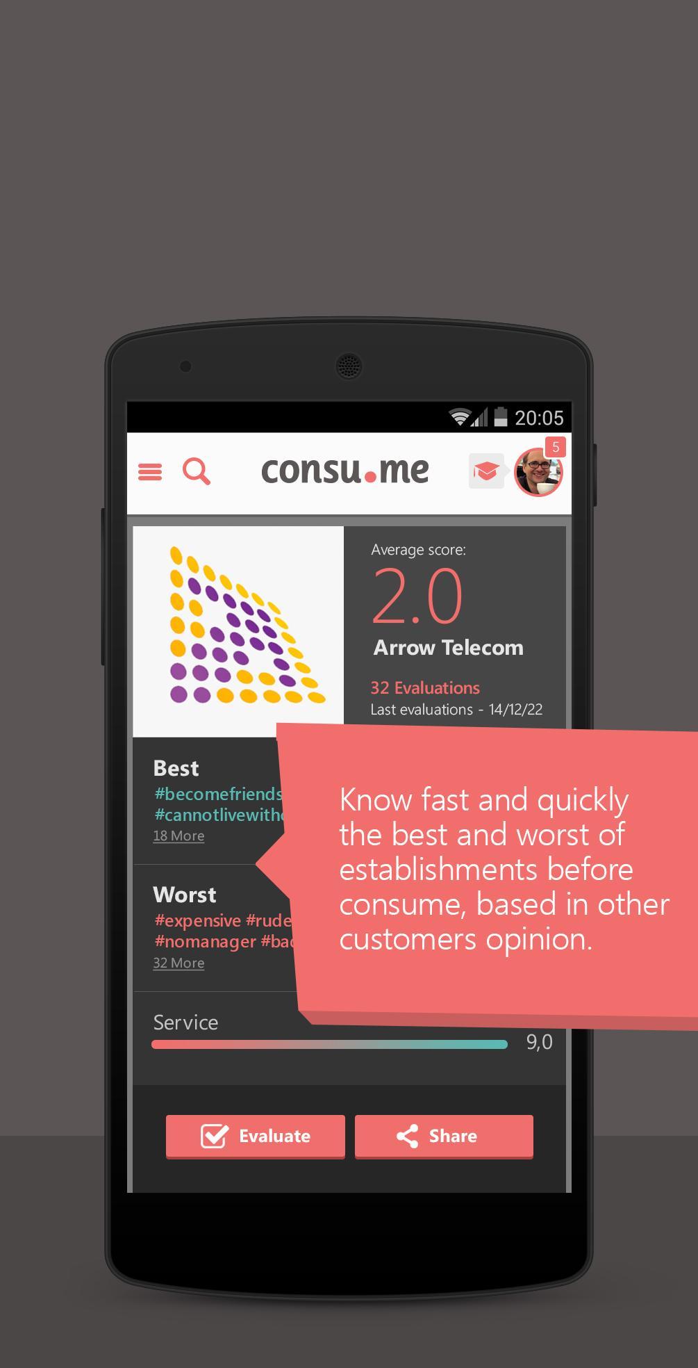 Consume: Best City Guide app