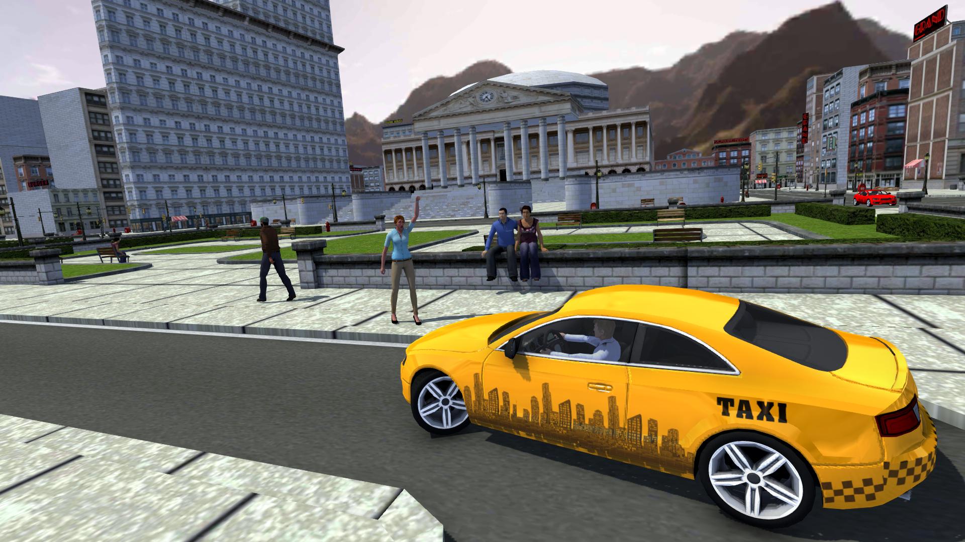 Taxi Modern Sim Crazy Driver