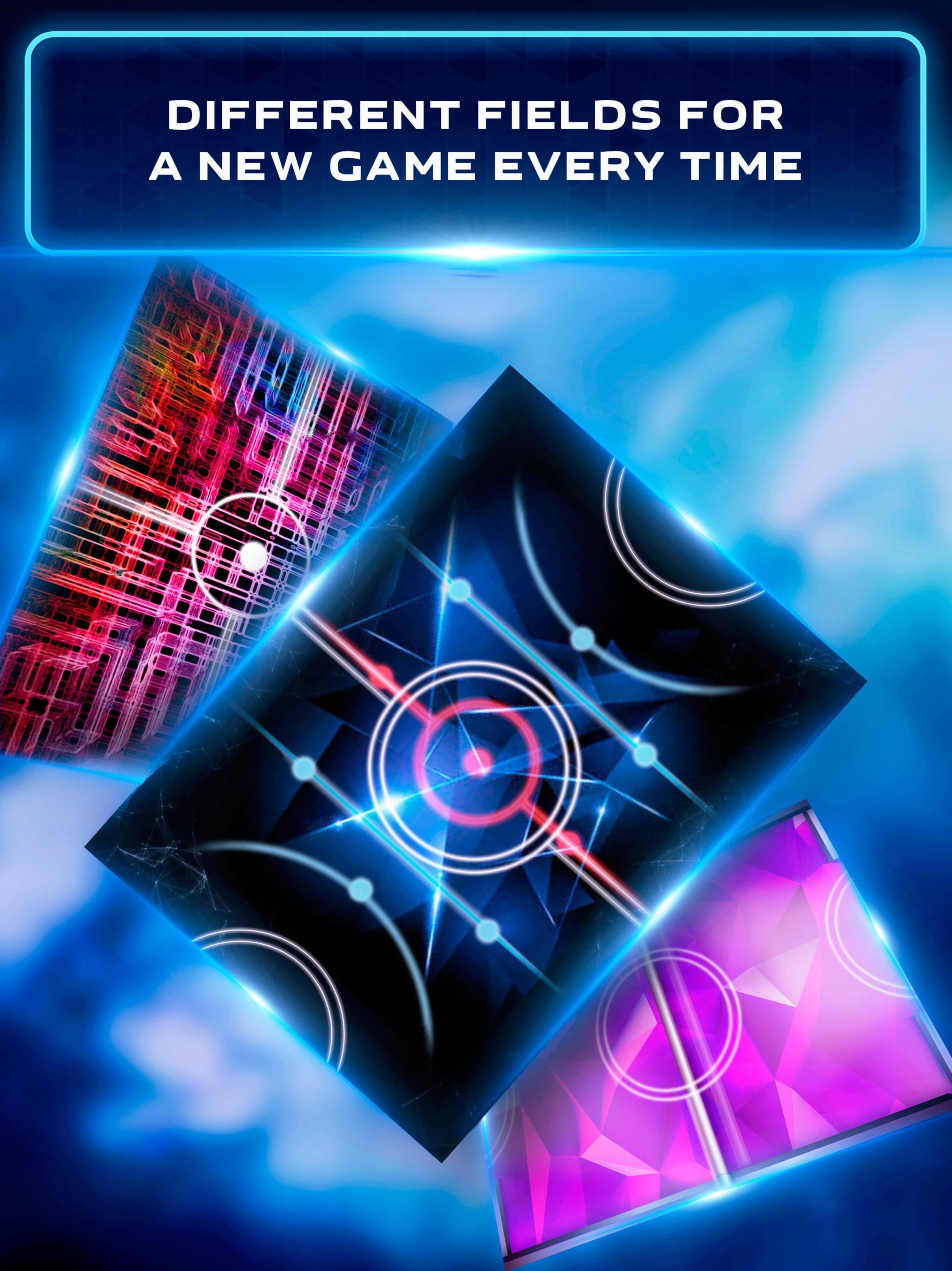 Air Hockey Neon Space