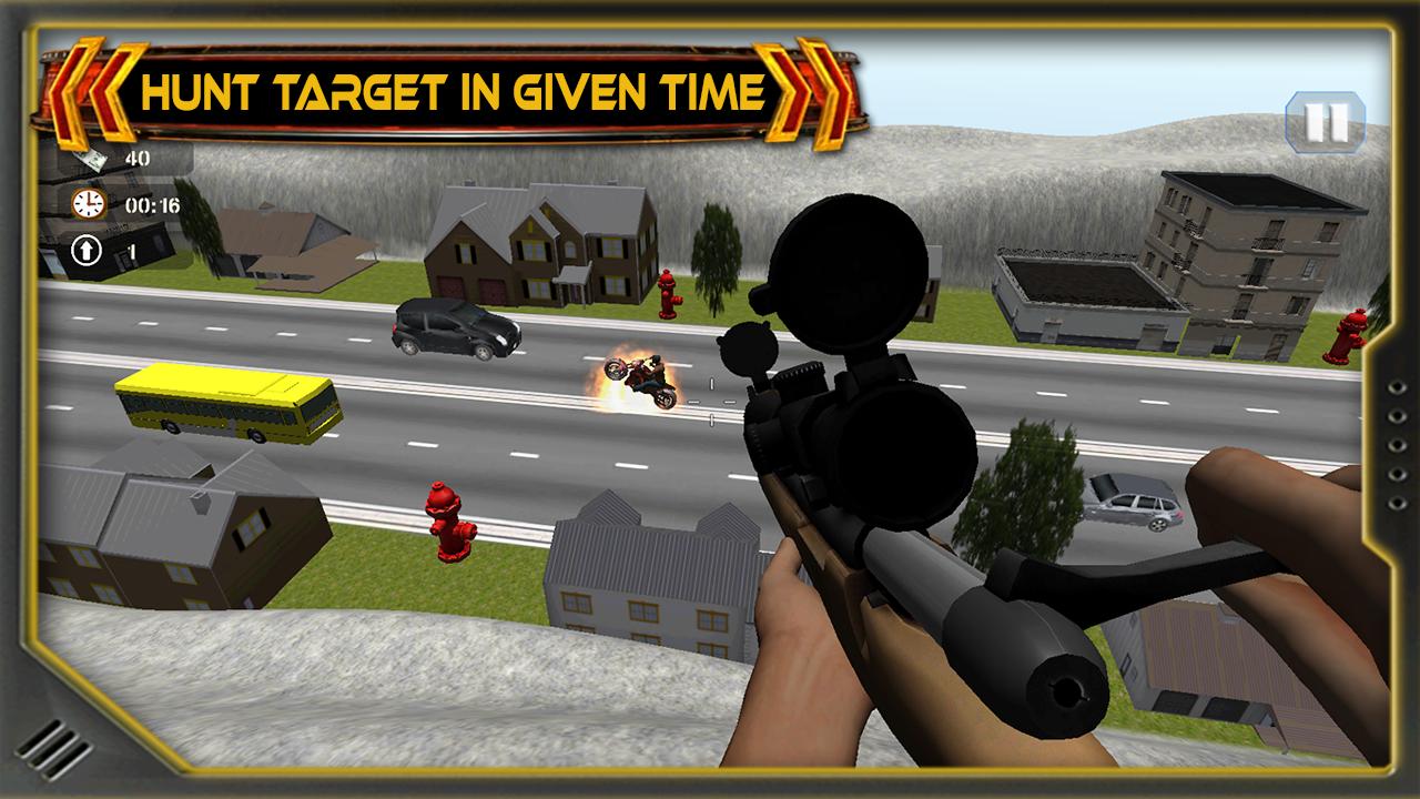 Real Traffic Hunter: Sniper