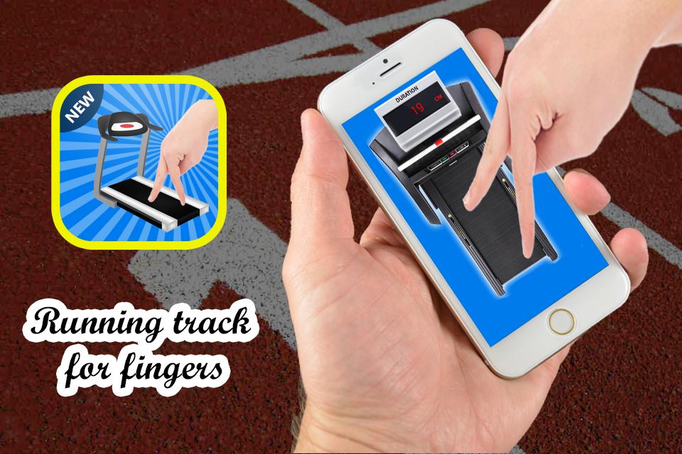 Fingers running track