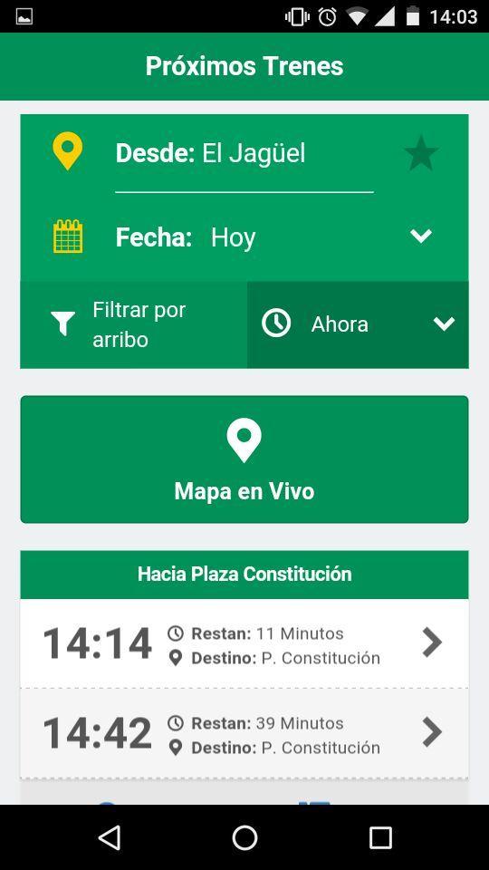 trainToGo: Linea Roca