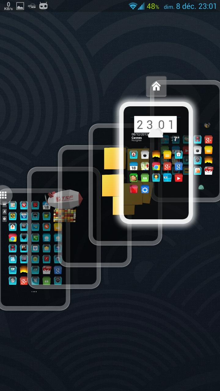 TSF Shell Theme CUBE3 DEMO