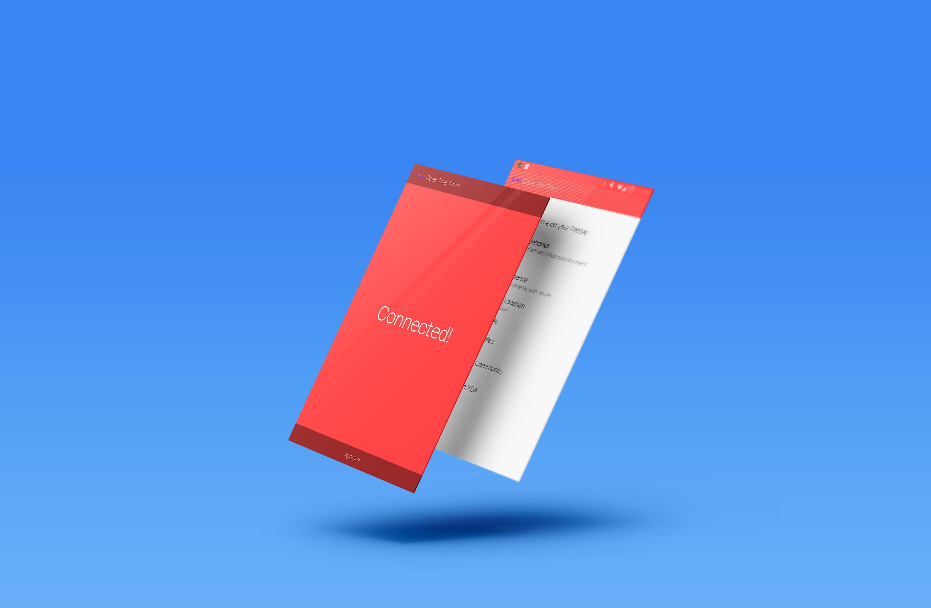 Geek The Time for Pebble