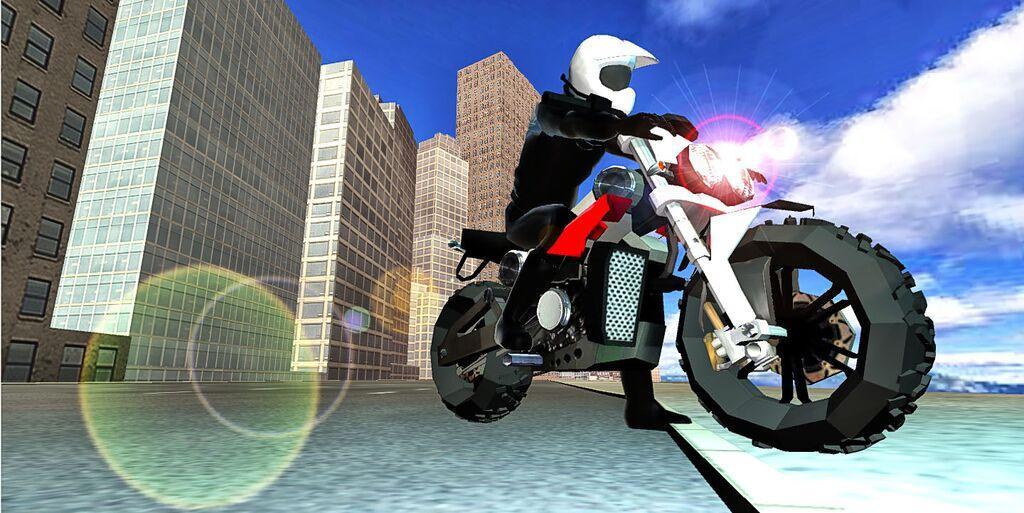 Police Stunt Bike Driver 3D