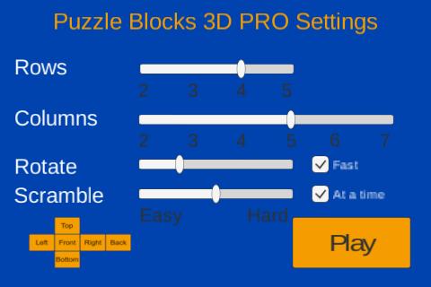 Puzzle 3D Blocks