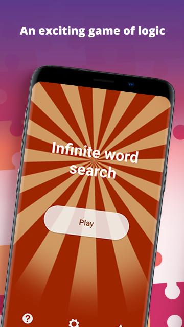 Infinite Word Search