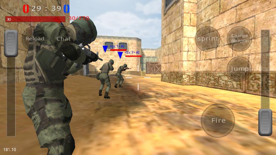 Multiplay FPS Battle Showdown