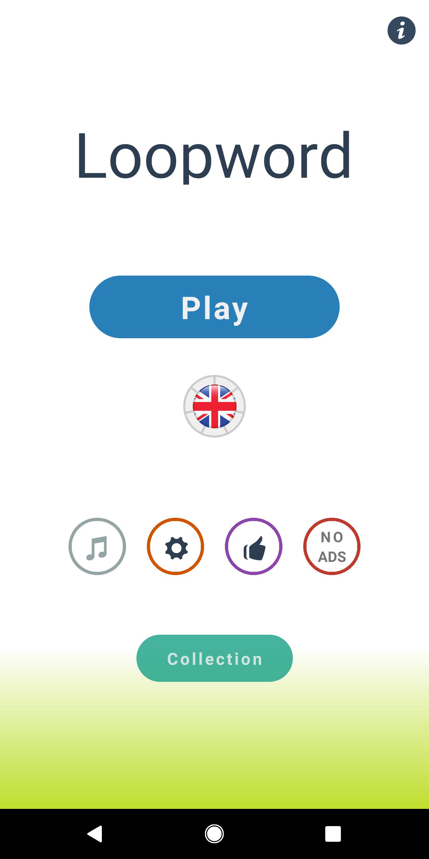 Loopword - a word game