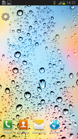 Rainy Fall Live Wallpaper