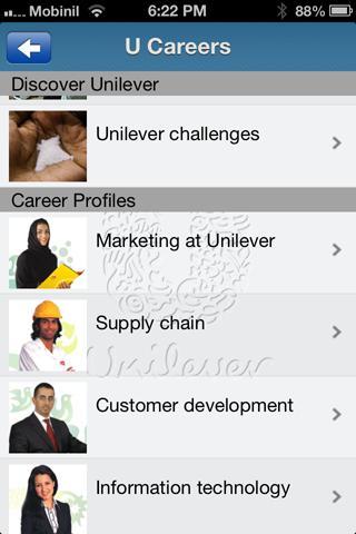 Unilever Career Sprinter