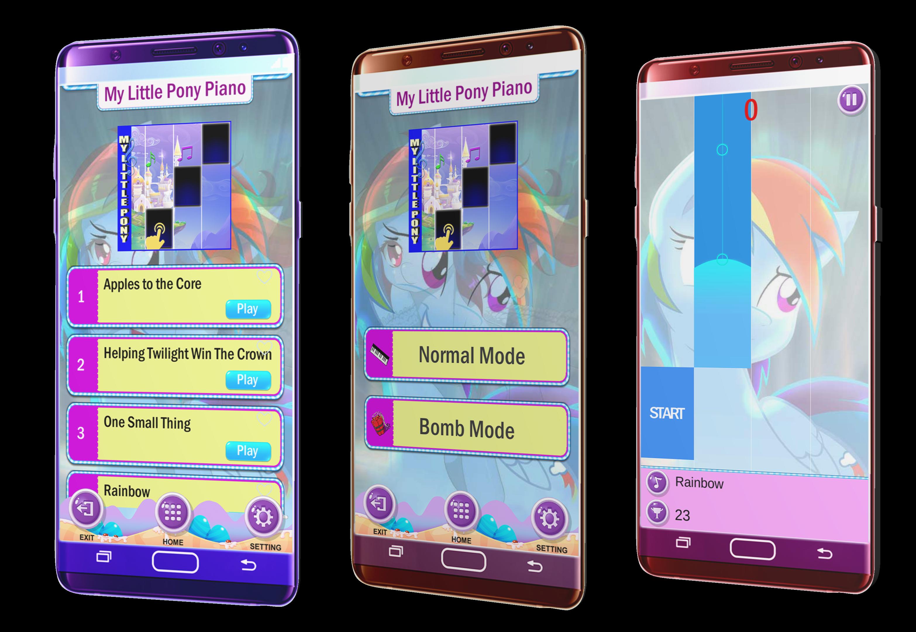 My Pony Magic Piano Tiles