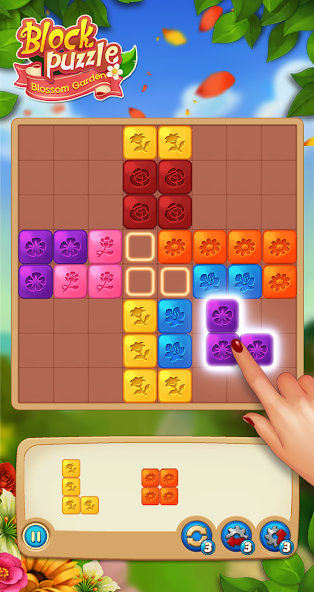 Block Puzzle: Blossom Garden