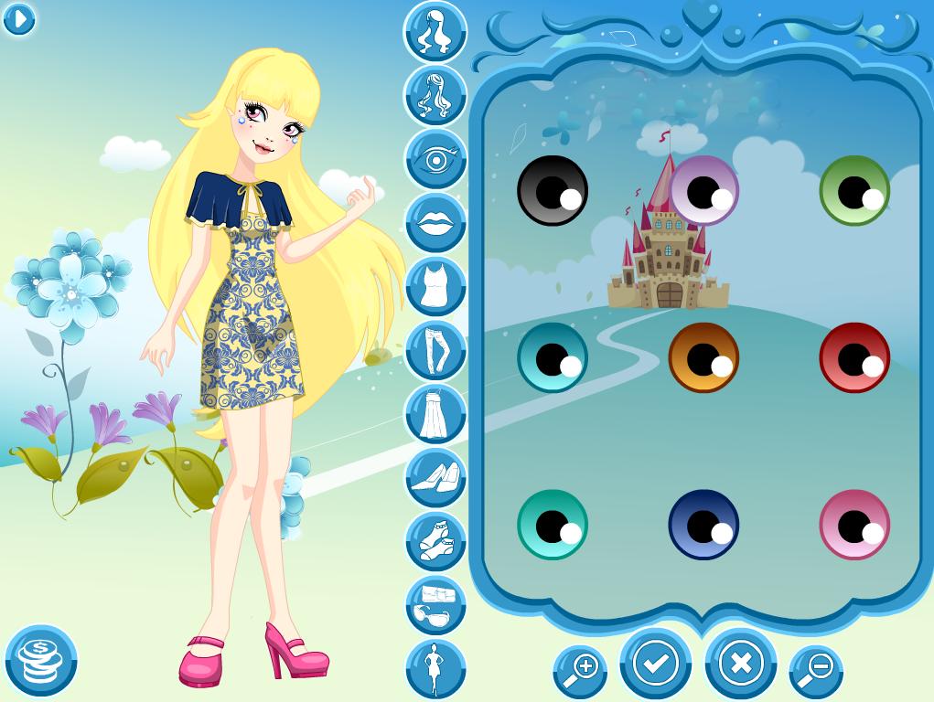 Throne Blondie Dress Up