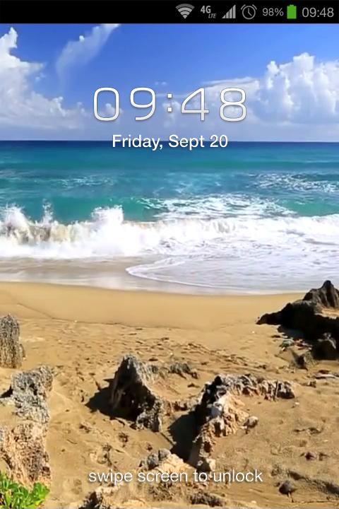Beautiful Beach Live Wallpaper