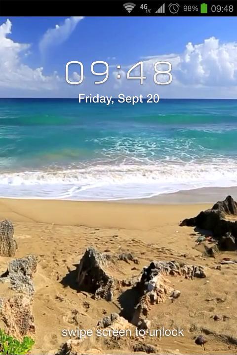 Beautiful Beach Live Wallpaper