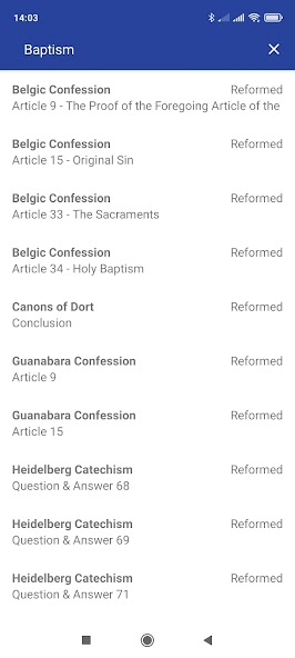 Creeds and Confessions