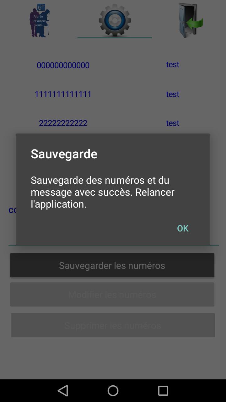 Alerte Personne Seule
