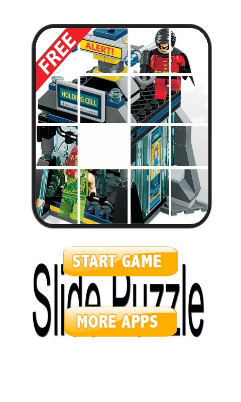 Slide Puzzle Superheroes