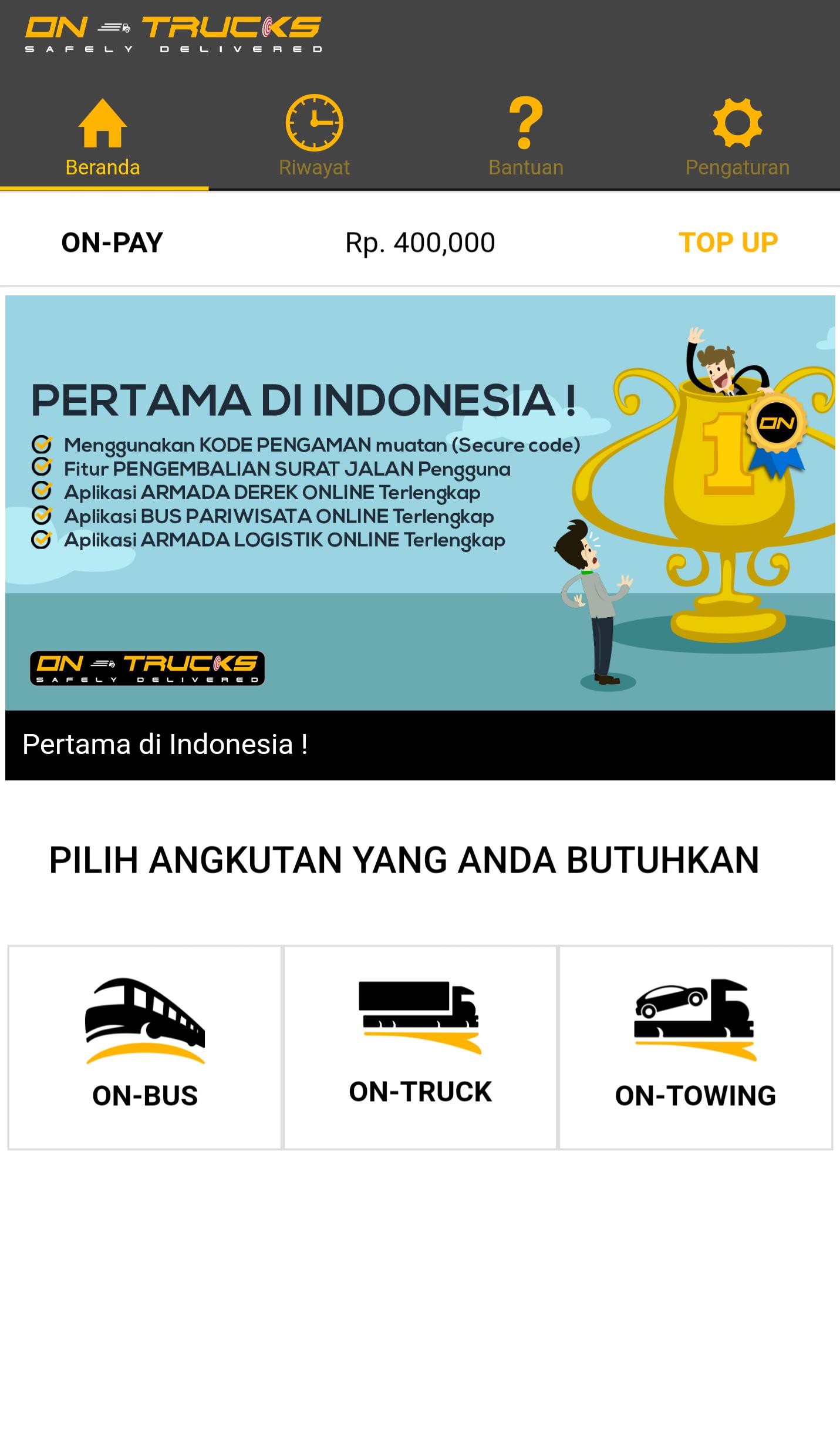 ON-TRUCKS : Safely Delivered