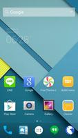 Lollipop LINE Launcher theme