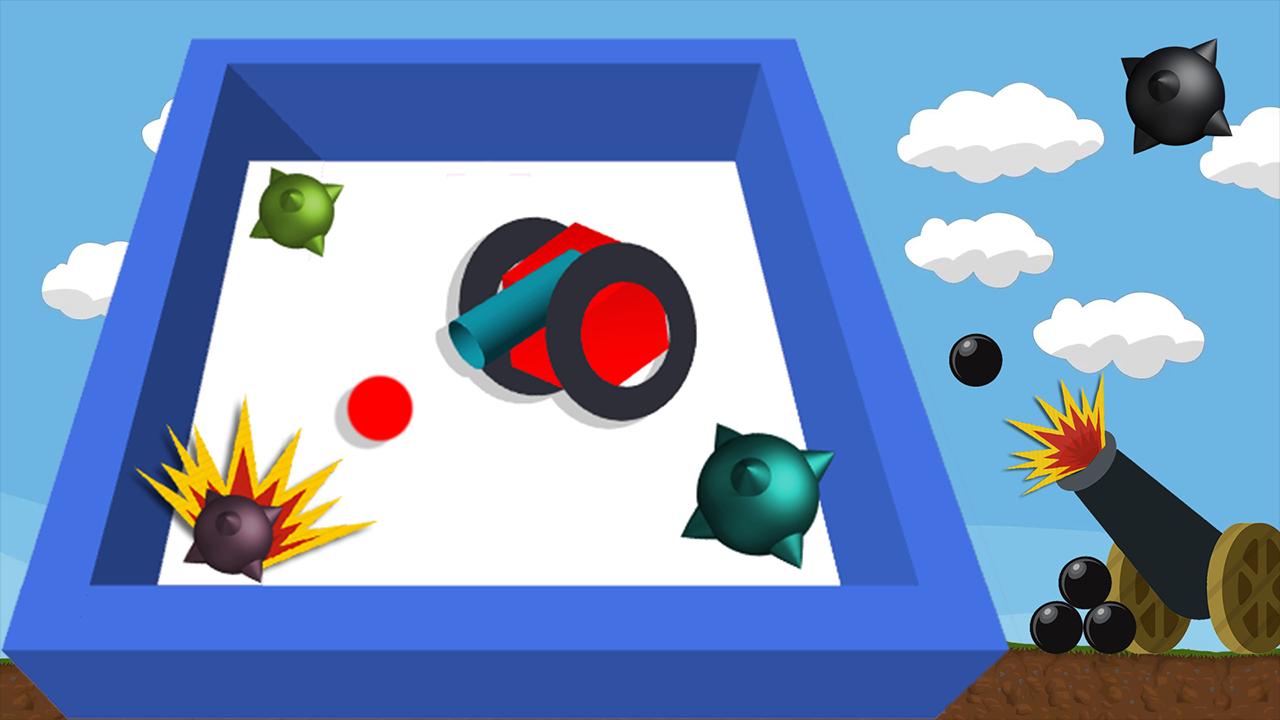 Cannon Strike: Space rocket frontier