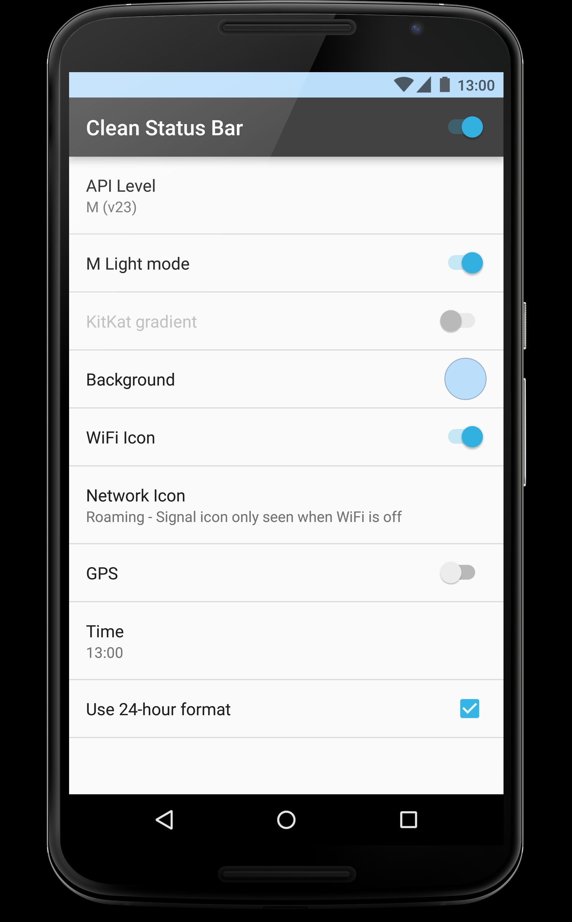 Clean Status Bar [Developers]