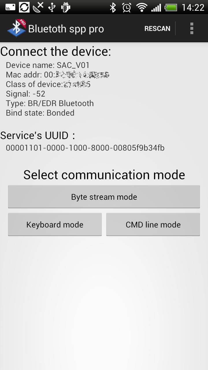Bluetooth spp tools pro