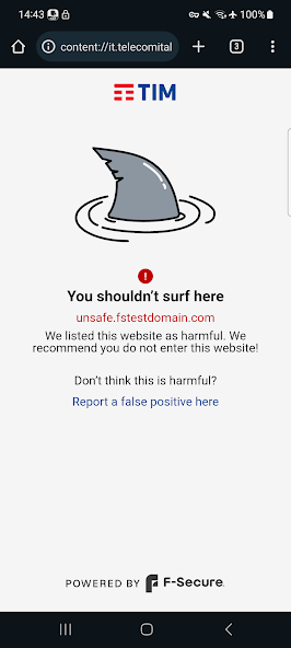 TIM Navigazione Sicura APP