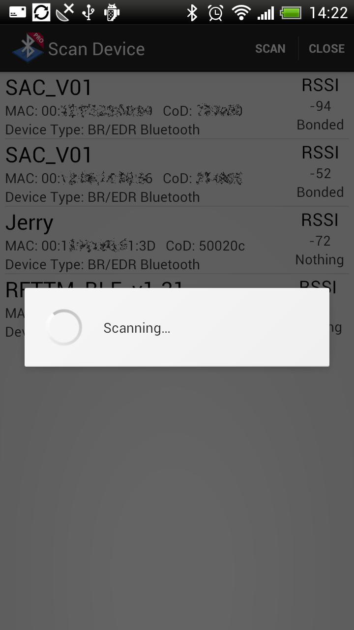 Bluetooth spp tools pro