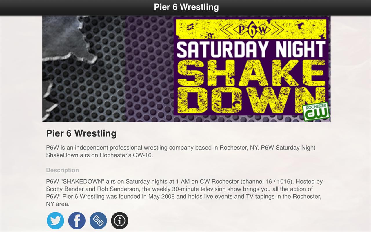 Pier 6 Wrestling