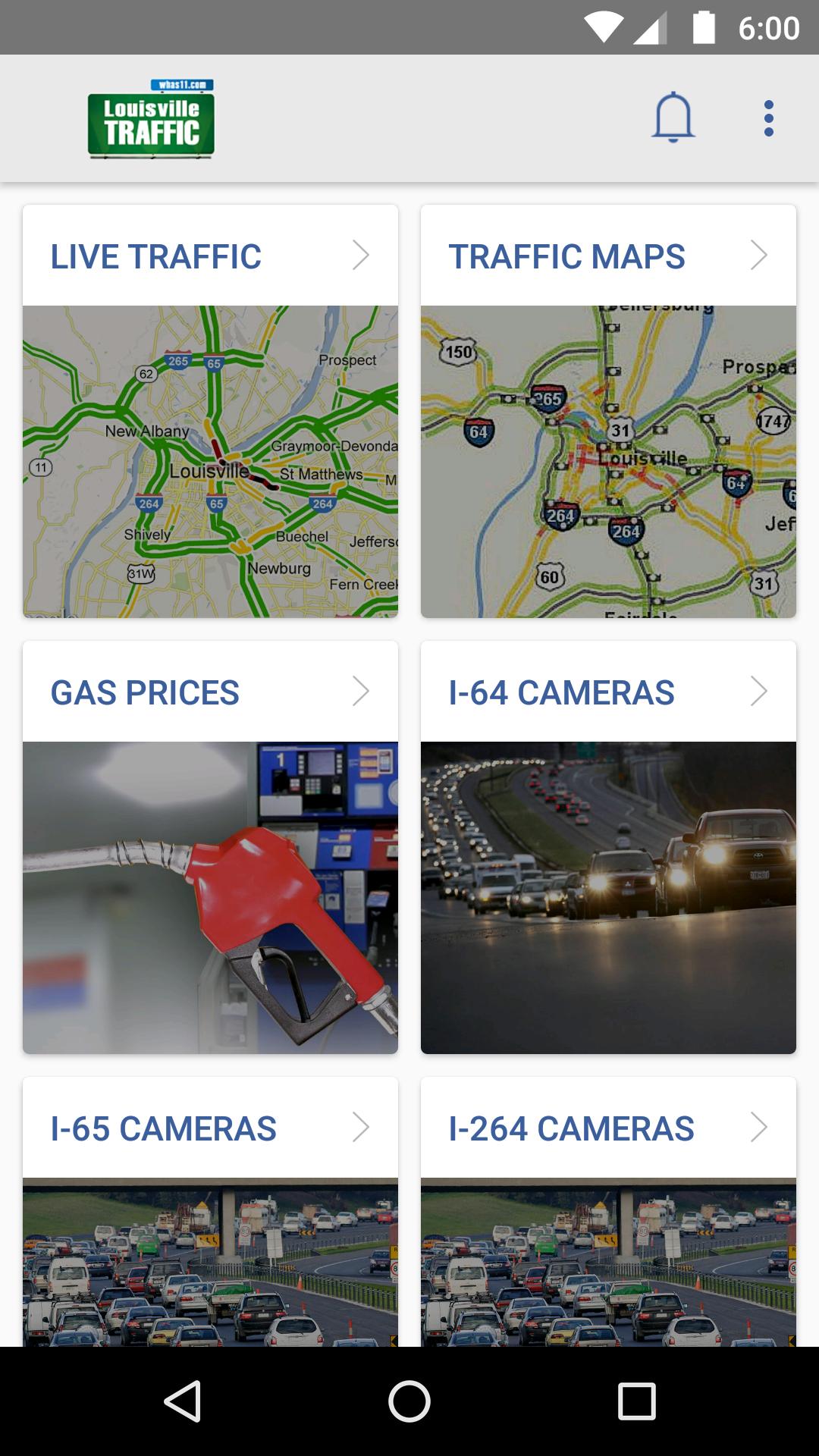 Louisville Traffic from WHAS11