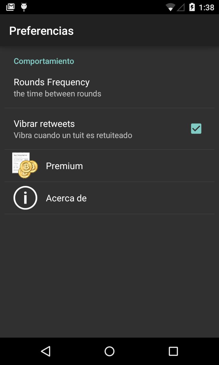 Touch ReTweet (BETA)