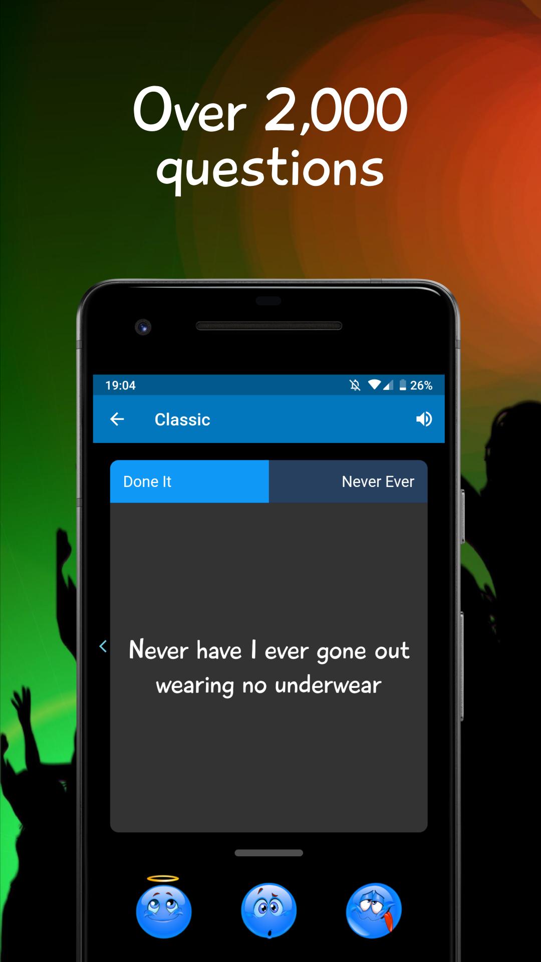 I Never Party #NeverHaveIEver