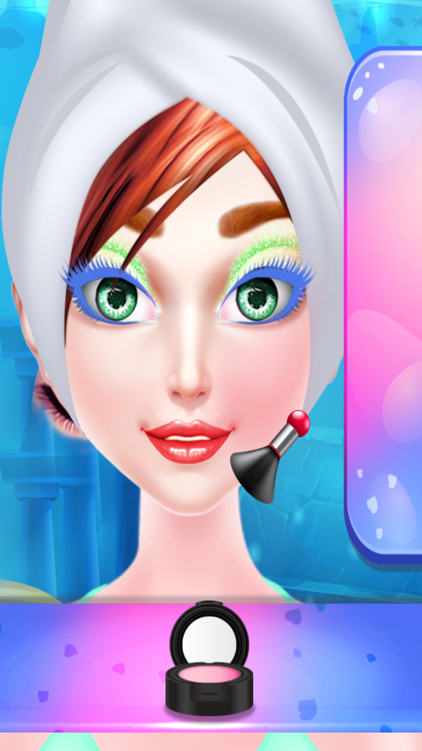 Mermaid Princess Dress up & Spa Nail Makeover Game