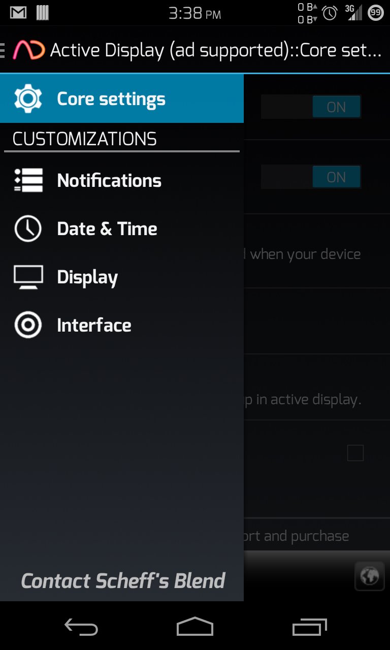 Active Display (ad supported)