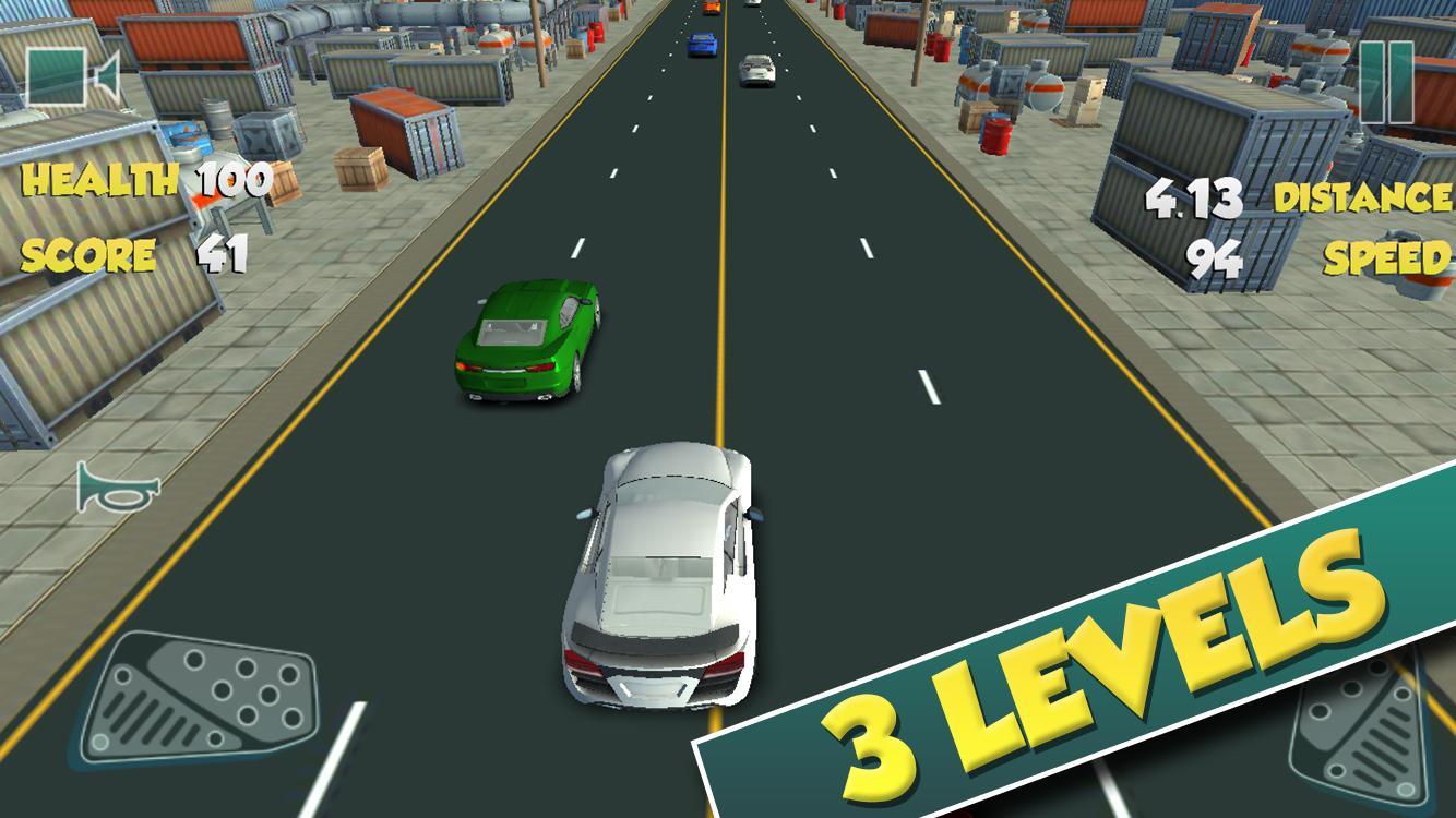 Highway Traffic Racer Car Game