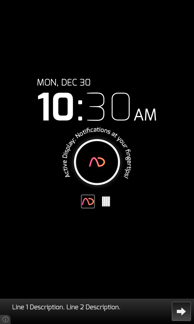 Active Display (ad supported)