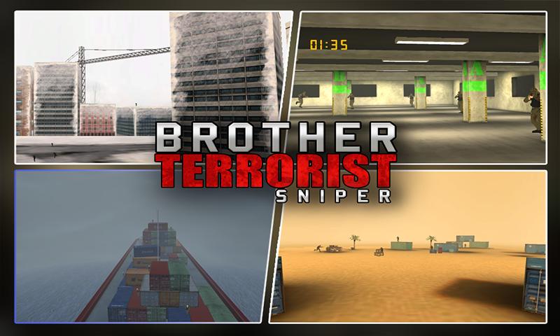 Brother Terrorist Sniper 3D