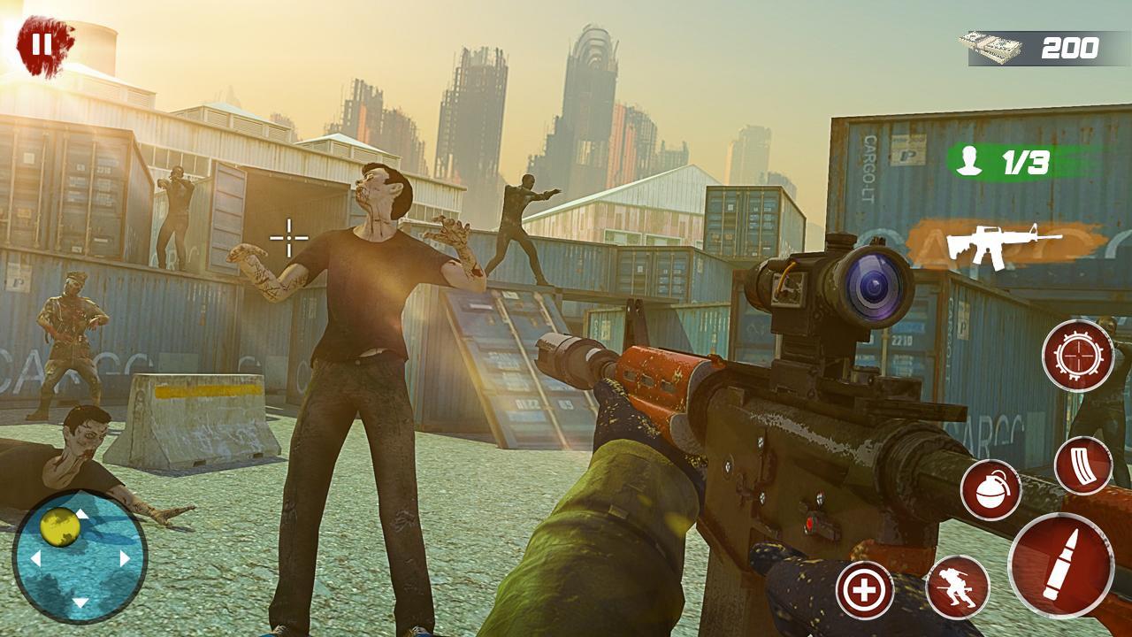 City Zombie Dead Hunting Survival Shooting