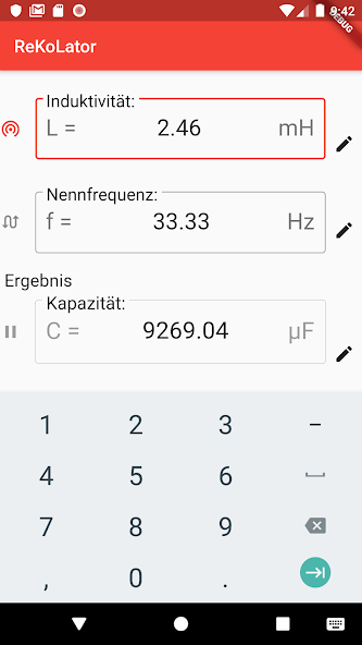 Resonanzkondensator-Kalkulator