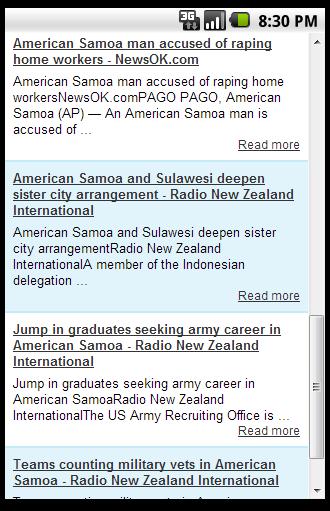 American Samoa news