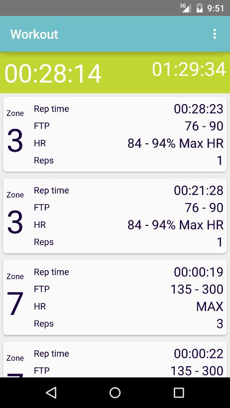 Bike Trainer Workout