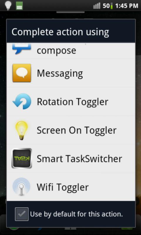 Screen On Toggler