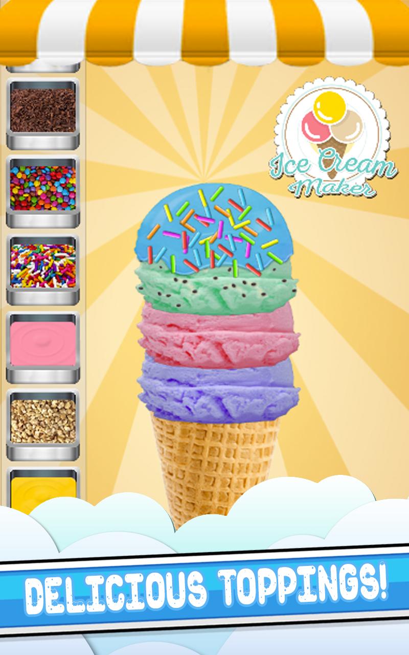 Frozen Ice Cream Cooking Game!