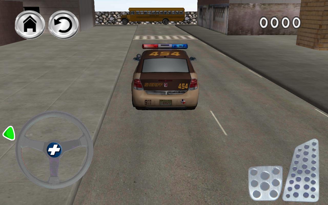 sheriff police parking game 3D