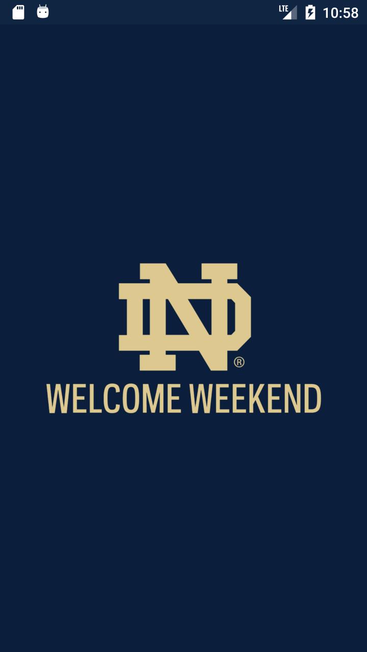 Notre Dame Welcome Week