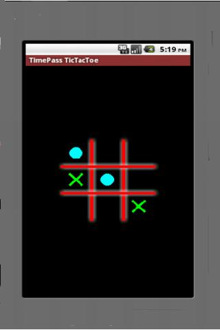 TimePass Bluetooth TicTacToe