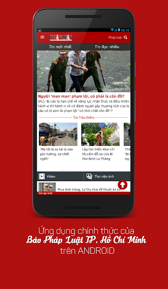 Bao Phap Luat Mobile